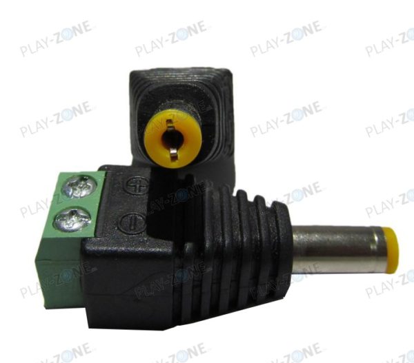 DC Barrel Jack Adapter – Male