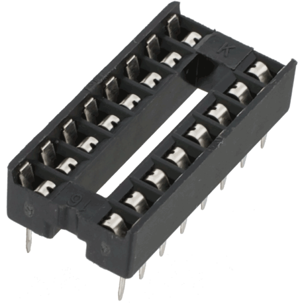IC socket 8+8 (16pin)