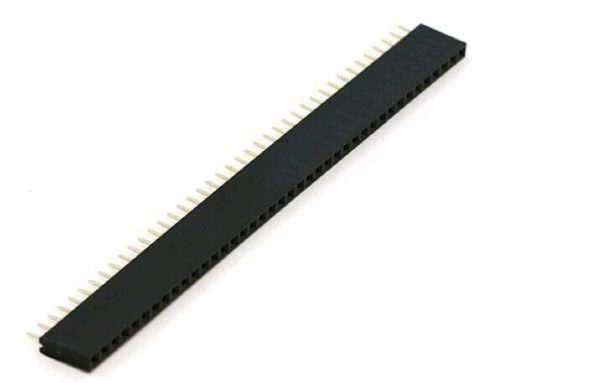 1×40 Pin 2.54 mm Single Row Female Pin Header