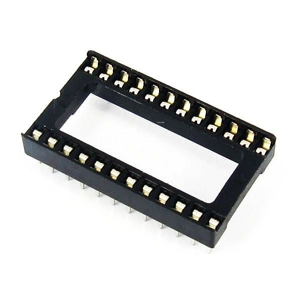 IC socket 12+12 (24pin) Wide