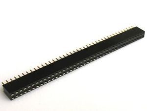 Female Pin Headers Two Rows Straight (2X40 pin)
