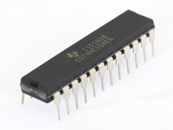 74154 "4-to-16 Decoder/Demultiplexer"