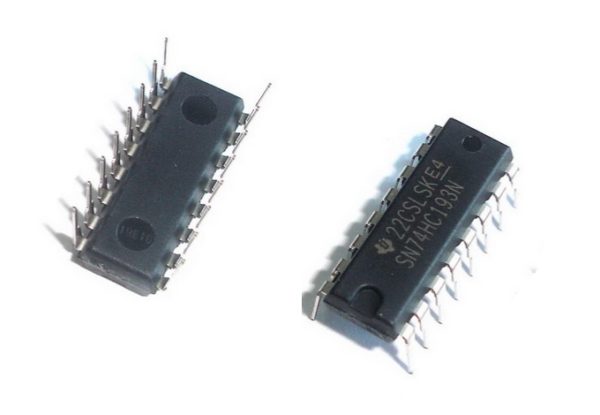 74193 "Synchronous 4-Bit Binary Counter with Dual Clock"