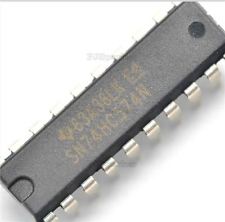 74574 "Octal D Flip Flop 3-State"