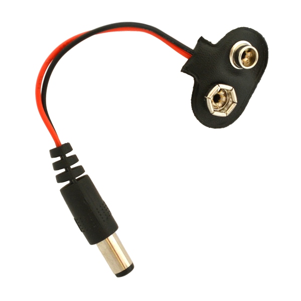 9v batería batería snap On clip cable del adaptador 100 mm esp8266 Arduino DIY mb102 