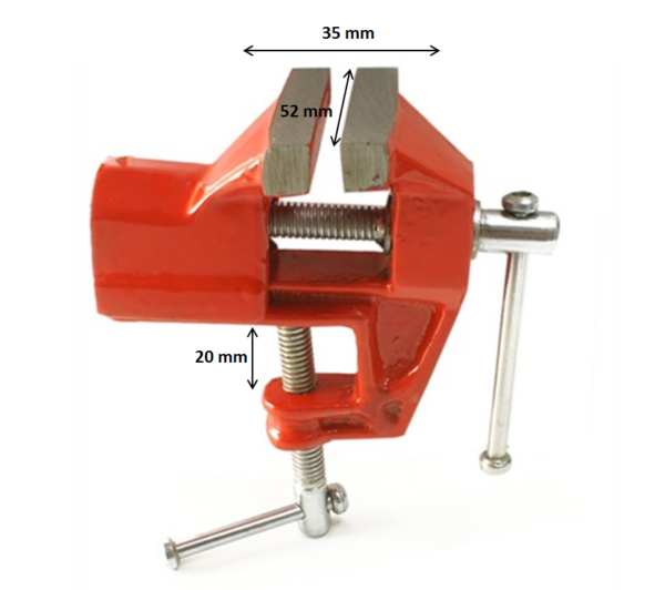 Aluminum Ultra-light Vise-med size - Image 2