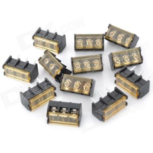 Barrier Terminal Block 3 Pin With Cover