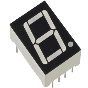 red 7 Segment 1.0″ Com. cathode
