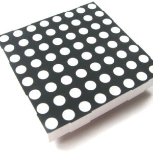 Red LED matrix 8×8