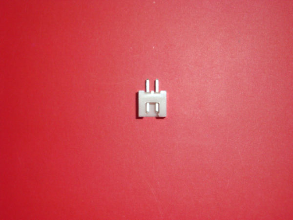 PW-M- 2 pin "Polarized Male on PCB"