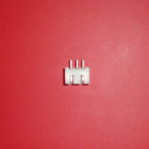 PW-M- 3 pin "Polarized Male on PCB"