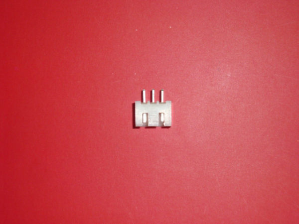 PW-M- 3 pin "Polarized Male on PCB"