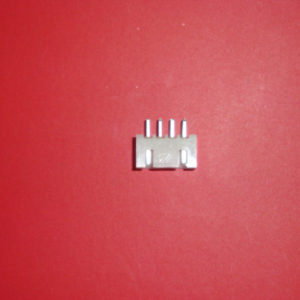 PW-M- 4 pin "Polarized Male on PCB"