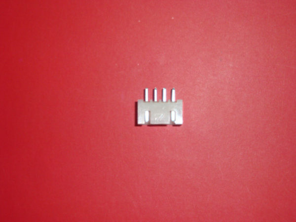 PW-M- 4 pin "Polarized Male on PCB"