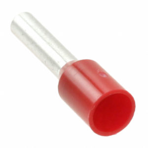 cord end terminal "red"