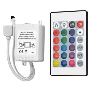 24 Key IR Remote Control For RGB Led Strip