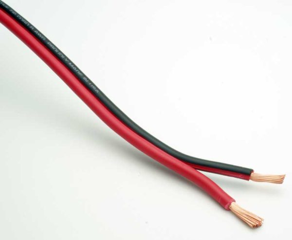 Copper Cable Flexible speaker wire  2 x 0.75mm 1meter