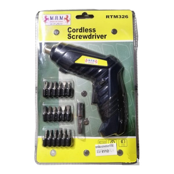 cordless screwdriver RTM326