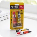 2 pcs / set Epoxy resin adhesive Contact Super glue