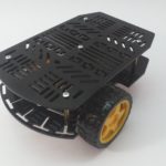 2WD MAGIC CAR 3-WHEEL ROBOT CHASSIS "black"