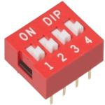 Dip Switch 4 Positions
