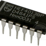 4013 "Dual D flip-flop with set/reset"