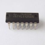 74125 "Quad buffer/line driver, 3 state"