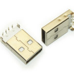 USB Connector on PCB “A” Type Male