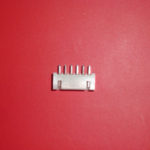 PW-M- 6 pin "Polarized Male on PCB"