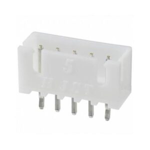 PW-M- 5 pin JST "Polarized Male on PCB"
