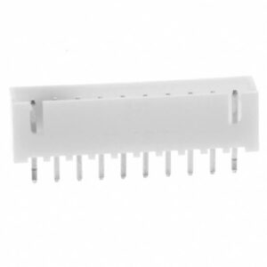 PW-M- 10 pin JST "Polarized Male on PCB"
