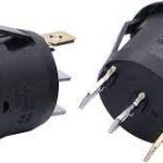 Round Rocker Switch ON-OFF With Lamp 3pin